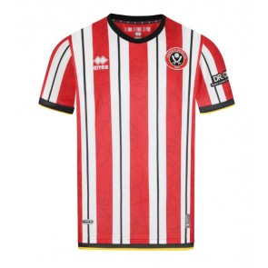 Sheffield United Domácí Dres 2024-25 Krátký Rukáv